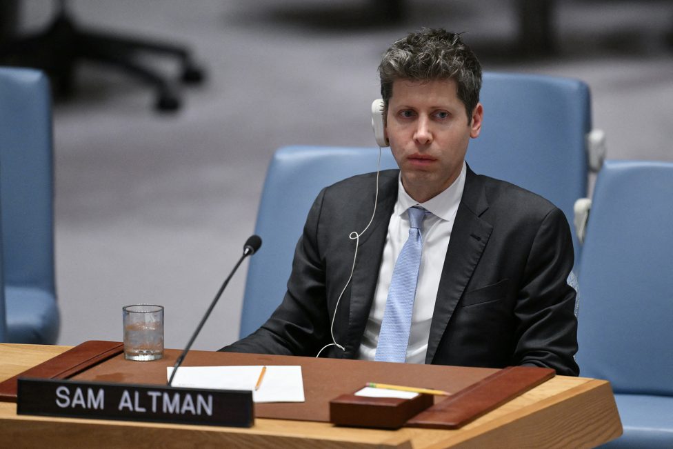 Sam Altman von OpenAI im UN-Sicherheitsrat