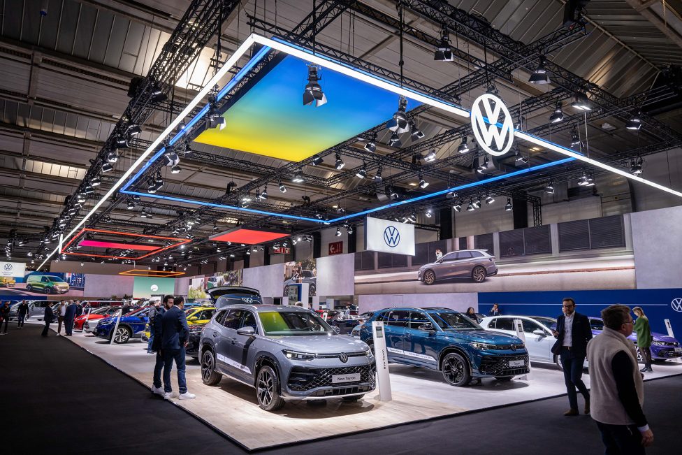Volkswagen beim Brüsseler Autosalon