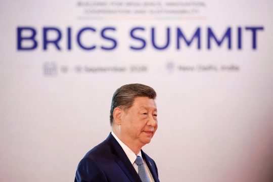 Chinas Staatschef Xi beim Brics-Gipfel in Neu-Delhi