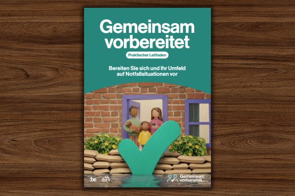 Cover der Broschüre "Gemeinsam vorbereitet"