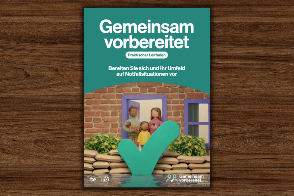 Cover der Broschüre "Gemeinsam vorbereitet"