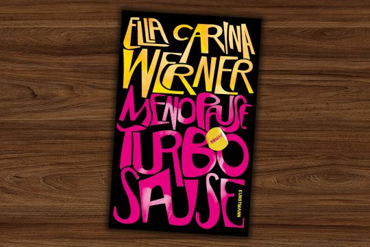 Cover des Buchs "Menopause Turbosause" von Ella Carina Werner