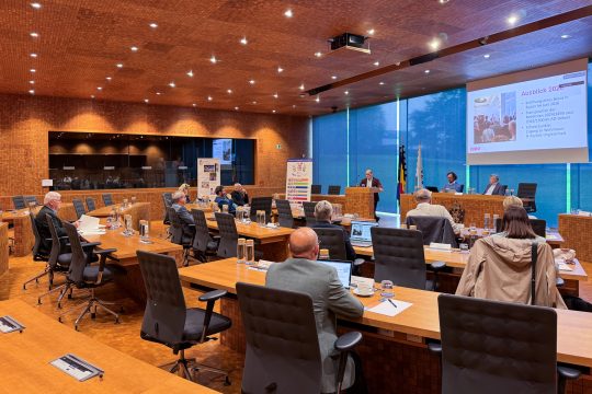 Vorstellung des Unia-Jahresberichts im PDG