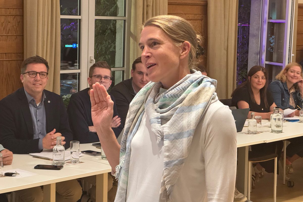 Anne Fockedey wird vereidigt