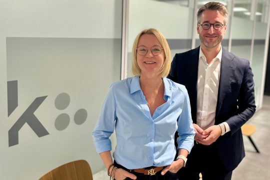 Schöffin Astrid Henning und Bürgermeister Daniel Hilligsmann