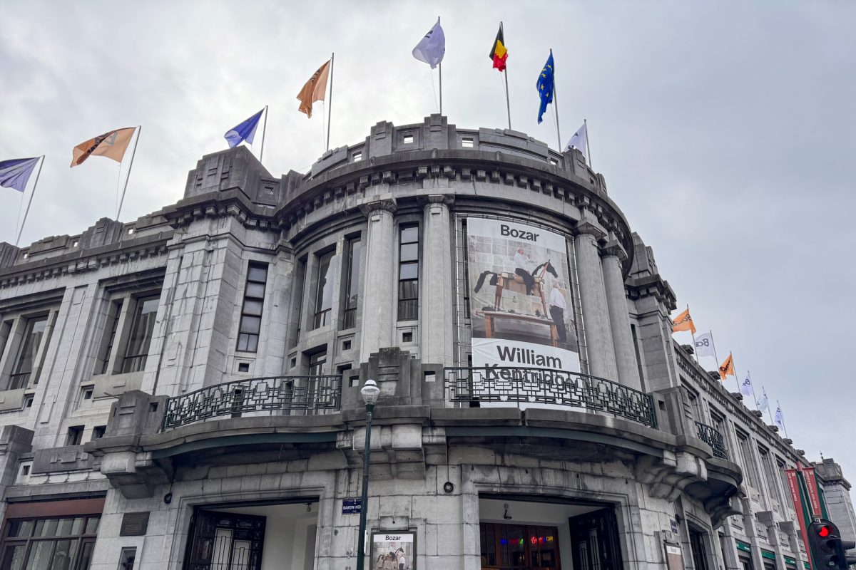 Das Gebäude vom "Bozar" in Brüssel