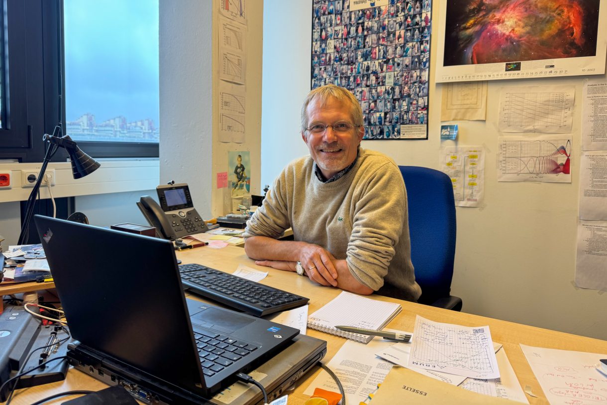 RWTH-Professor Christopher Wiebusch