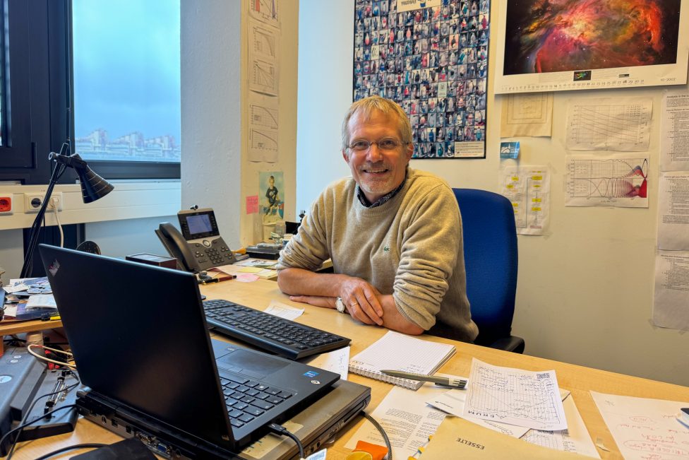 RWTH-Professor Christopher Wiebusch