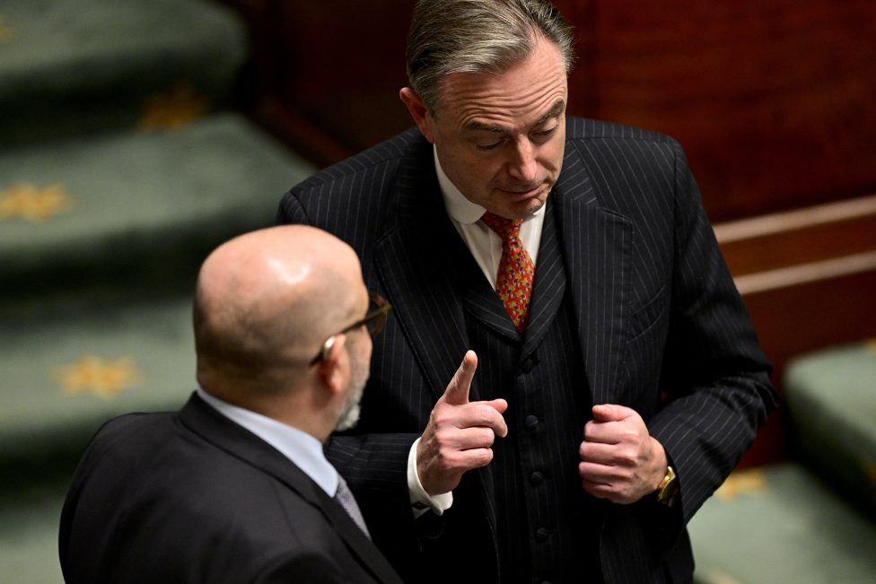 Premier De Wever und Innenminister Quintin