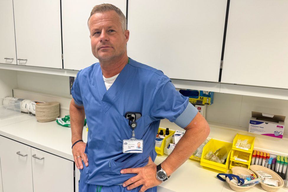 Dr. Stefan Ivic in der Notaufnahme
