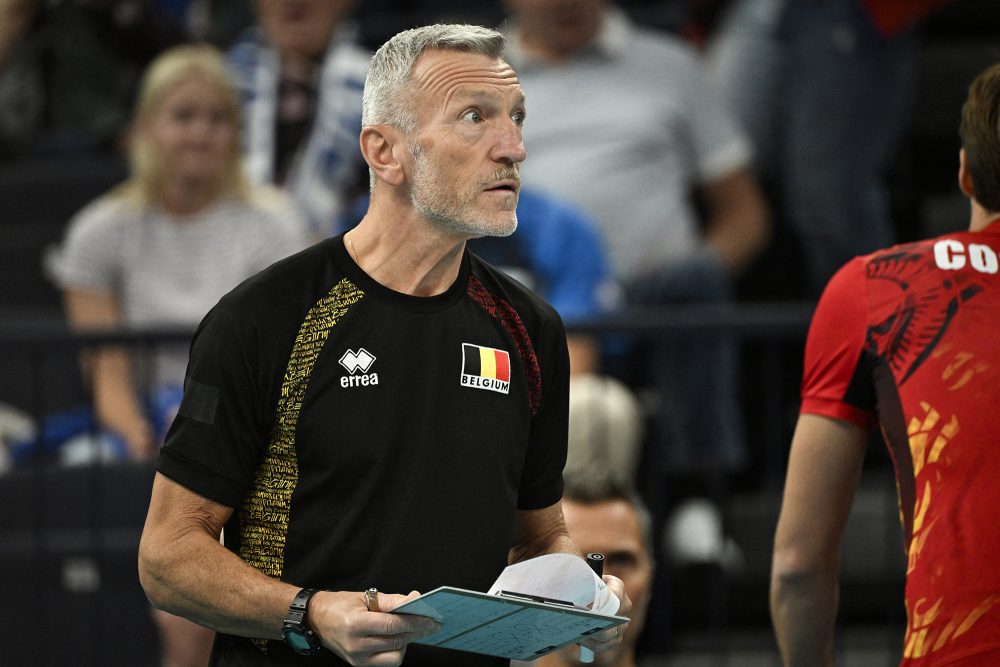 Emanuele Zanini beim Spiel Serbien vs. Belgien am 17. September