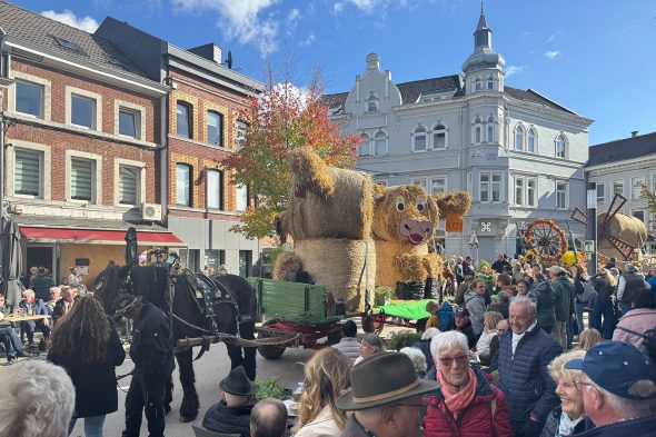 Erntedankumzug in Eupen