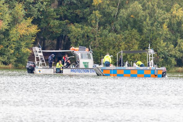 Flugzeugbergung aus Bütgenbacher See