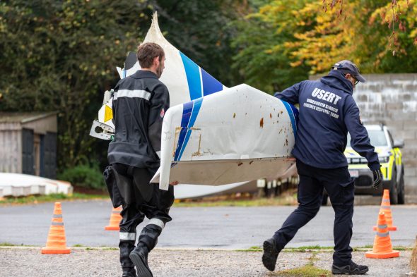 Flugzeugbergung aus Bütgenbacher See