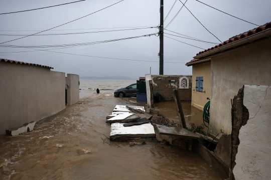 Überschwemmungen in der Nähe von Marseille
