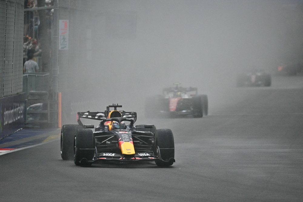 Max Verstappen beim Sprintrennen von Singapur