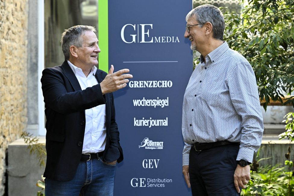 Oliver Verdin und Raphaël Sproten