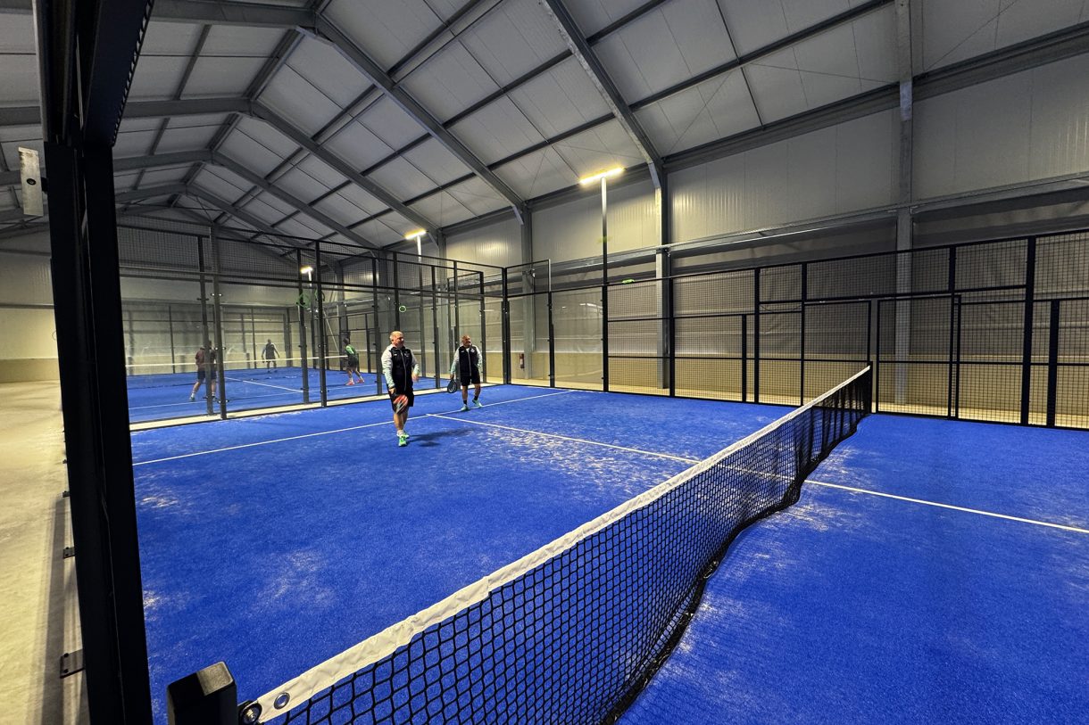 Erste Padel-Hybridhalle der DG in Kelmis