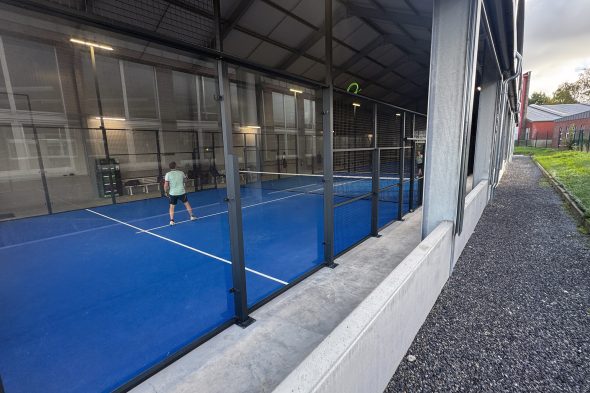 Erste Padel-Hybridhalle der DG in Kelmis