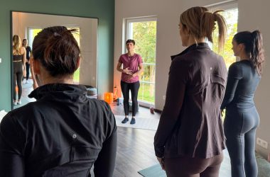 Pilates-Stunde mit Silke Frantzen