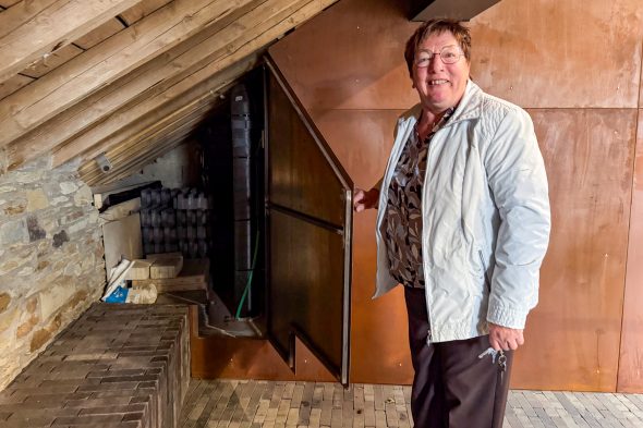 Conny Schmitz-Hahn, Präsidentin der VoG Dorfgemeinschaft Aldringen