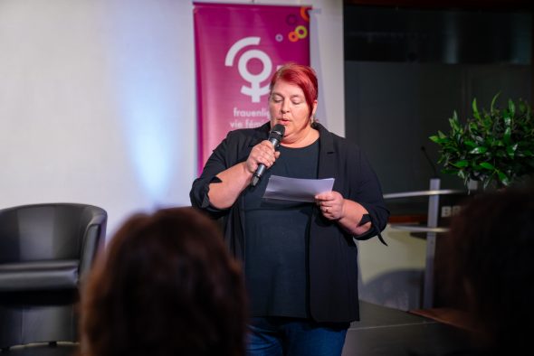 Publikum bei der Podiumsdiskussion zum Thema Wechseljahre im BRF-Funkhaus