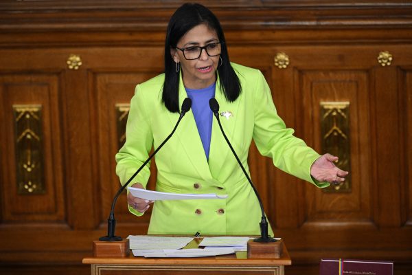 Venezuelas geschäftsführende Präsidentin Delcy Rodríguez
