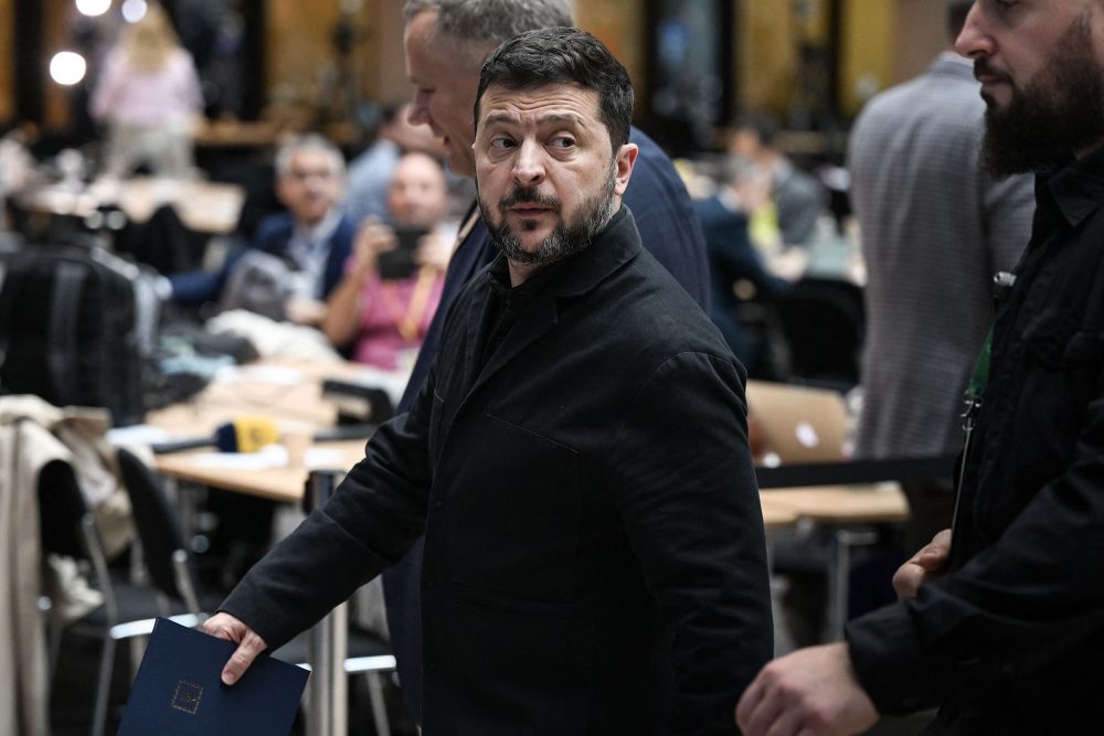 Wolodymyr Selenskyj beim EU-Gipfel in Brüssel