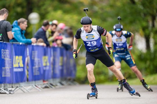 Thierry Langer legte in der Qualifikation noch die neuntbeste Zeit hin, musste sich im Supersprint-Finale dann aber mit Platz 13 begnügen (Bild: Kevin Voigt)