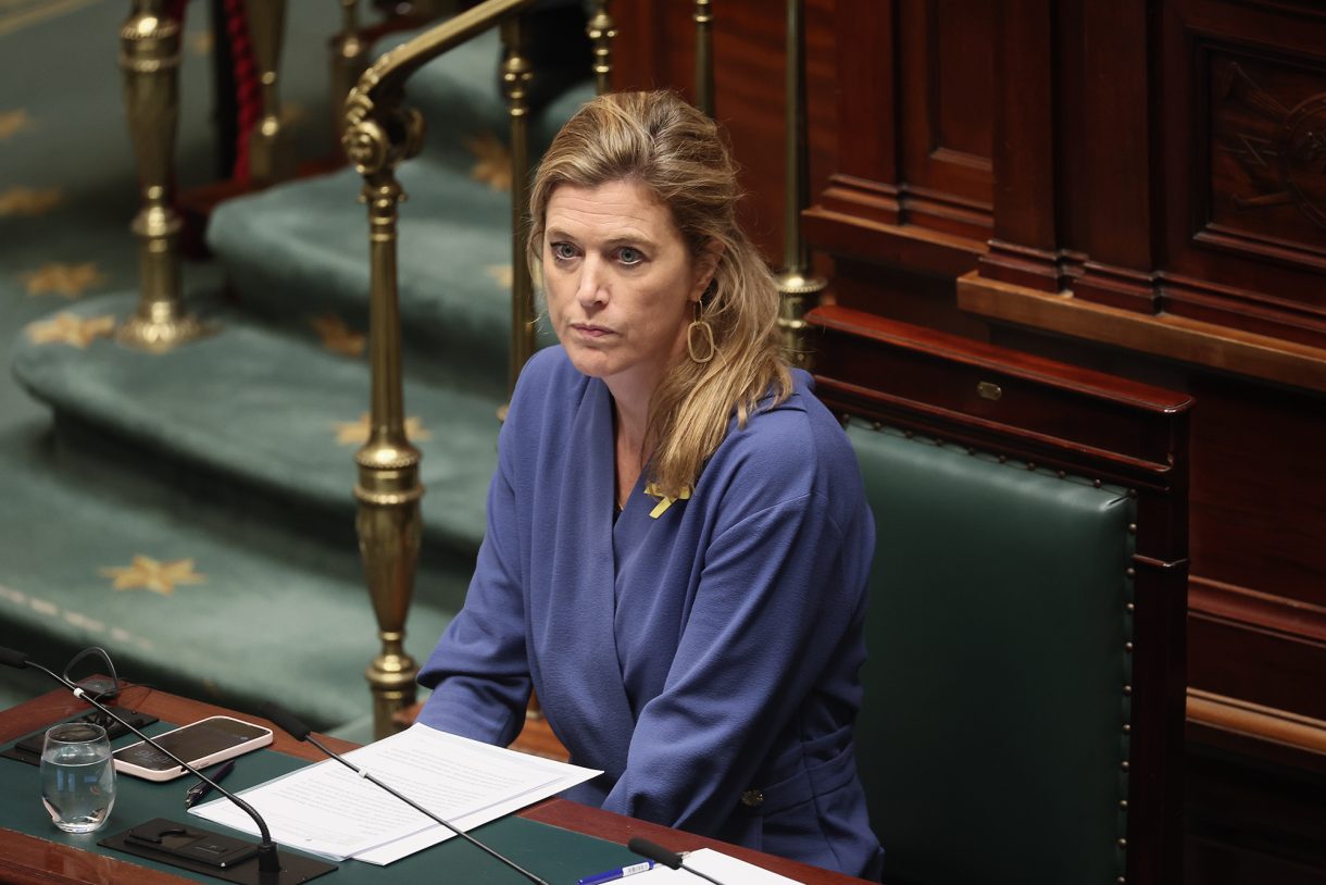 Justizministerin Annelies Verlinden