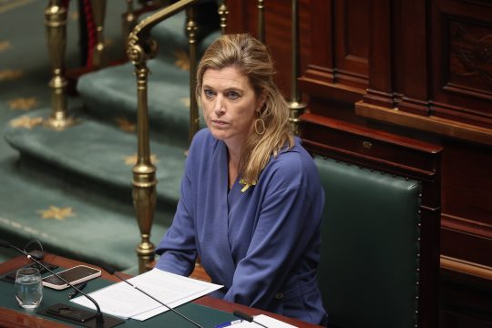 Justizministerin Annelies Verlinden