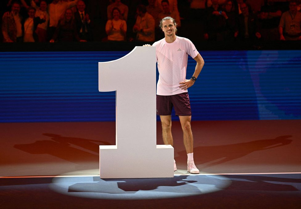 Der deutsche Alexander Zverev ist die neue Nummer eins der Tennis-Weltrangliste