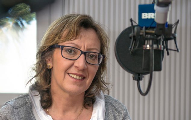 BRF-Redakteurin Margit Hebertz