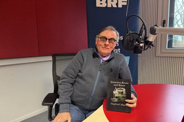 Siegfried Maerz im BRF-Studio