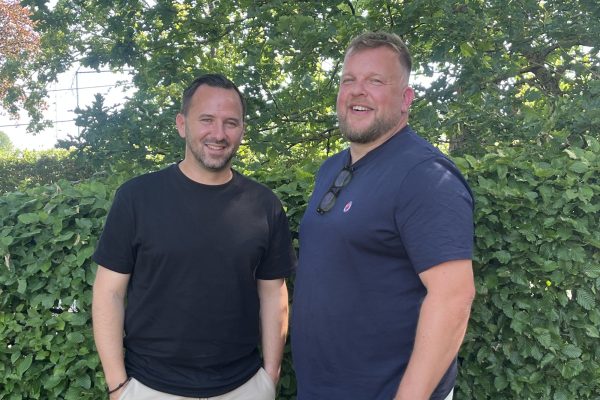 Mischa Sarlette und Christophe Ramjoie