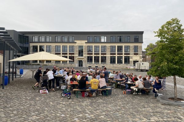 Das Dorfplatzpicknick in Raeren