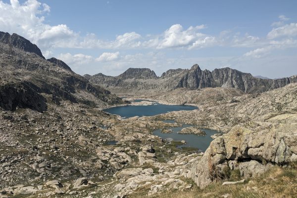 Foto mit einer Berglandschaft