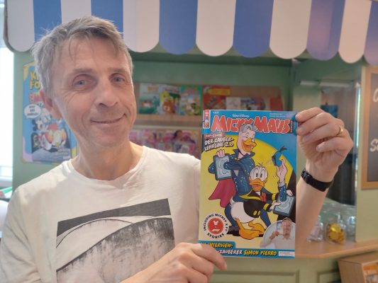 Johannes Kanty, Redakteur der Micky Maus-Webredaktion (Bild: Privat