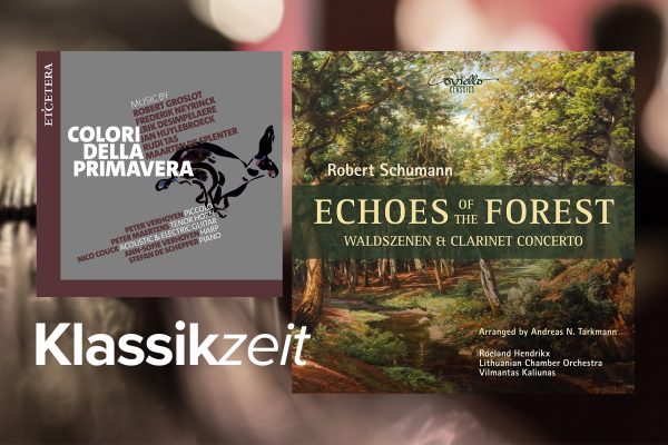 "Echoes of the Forest" von R.Hendrikx, V.Kalinuas, L. Chamber Orchstra (Label: MBM Mielke Bergfeld Musikproduktion oHG), "Colori della Primavera" von Peter Verhoyen und verschiedenen Künstlern (Label: Etcetera Records)