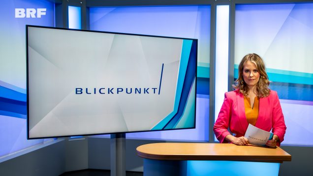 Blickpunkt-Moderatorin Julia Slot