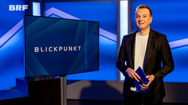 Blickpunkt-Moderator Robin Emonts